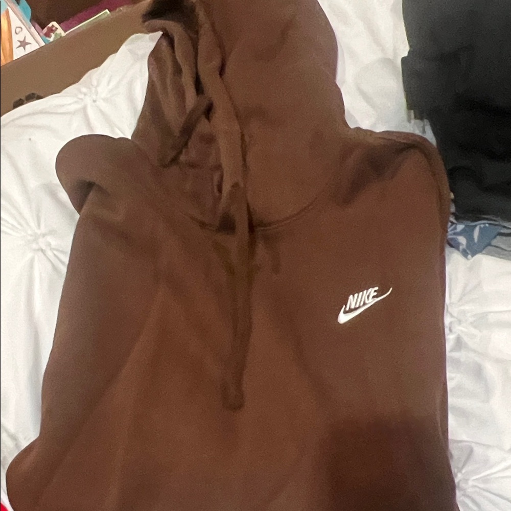 Nike Chocolate Brown Hoodie